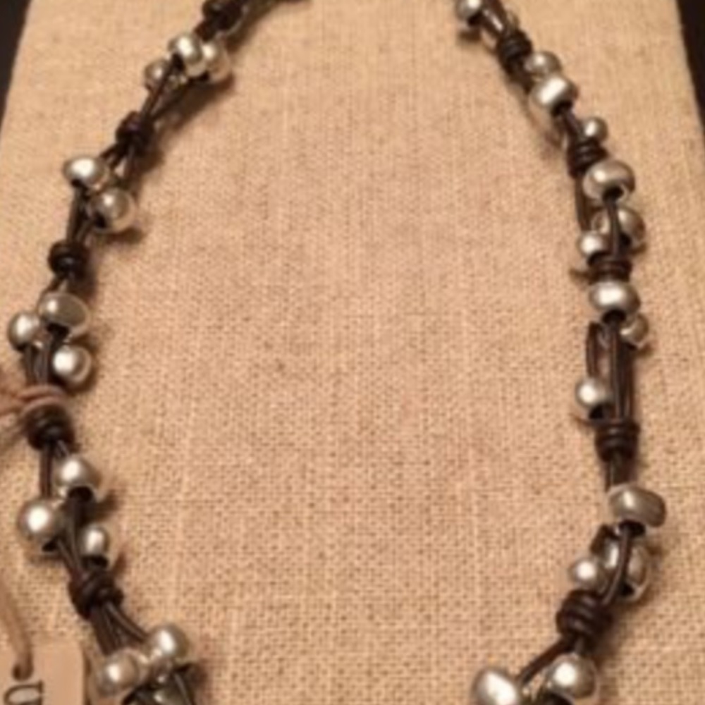 Uno de 50 Rock’n Roll Leather Necklace